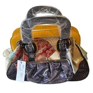 Victoria Collection Patchwork Handbag